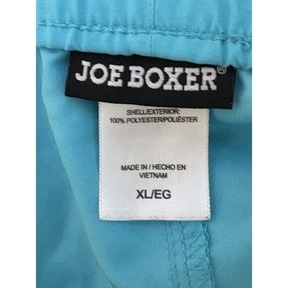 Women Turquoise Blue Elastic Waist Shorts XL Unlined Swim Beach Casual - Picture 4 of 5